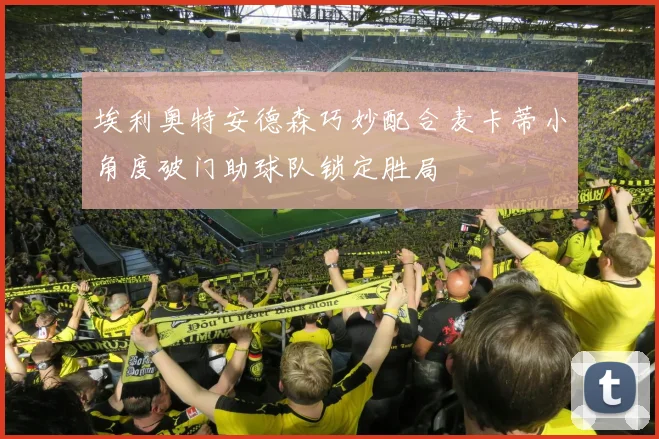 埃利奥特安德森巧妙配合麦卡蒂小角度破门助球队锁定胜局