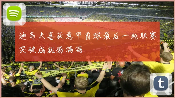 迪乌夫喜获意甲首球最后一轮联赛突破成就感满满